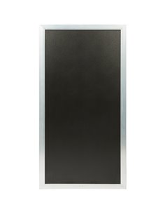 LAVAGNA Multiboard NERA 60x115cm cornice ARGENTO Securit SBM-SS-115