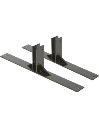 SET 2 PIEDI IN METALLO NERO per LAVAGNE Multiboard Securit SBM-FEET SECURIT LAVAGNE NERE