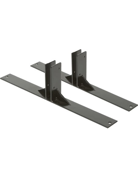 SET 2 PIEDI IN METALLO NERO per LAVAGNE Multiboard Securit SBM-FEET SECURIT LAVAGNE NERE