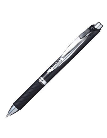 Roller scatto ENERGEL XM Permanent 0,7mm nero PENTEL BLP77-AX PENTEL A SCATTO