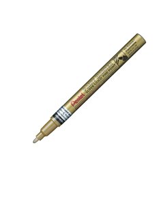 Marcatore PAINT MSP10 punta fine vernice oro PENTEL MSP10-X PENTEL SPECIALI (CD-VETRO-TESSUTI-ECC.)