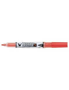 Marcatore V BOARD MASTER S ULTRA FINE BEGREEN rosso Pilot 040377 PILOT PER LAVAGNE CANCELLABILI