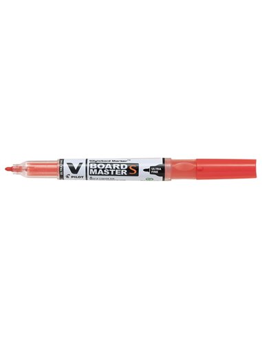 Marcatore V BOARD MASTER S ULTRA FINE BEGREEN rosso Pilot 040377 PILOT PER LAVAGNE CANCELLABILI