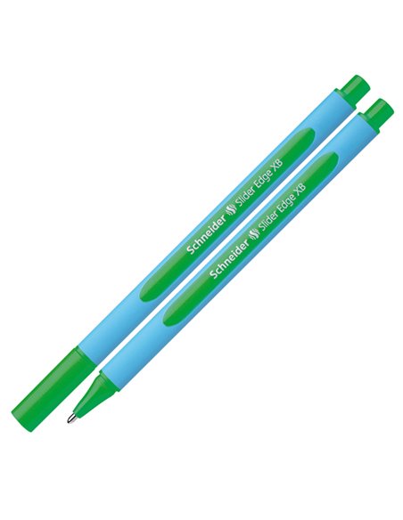 Penna a sfera SLIDER EDGE XB verde SCHNEIDER P152204 SCHNEIDER CON CAPPUCCIO