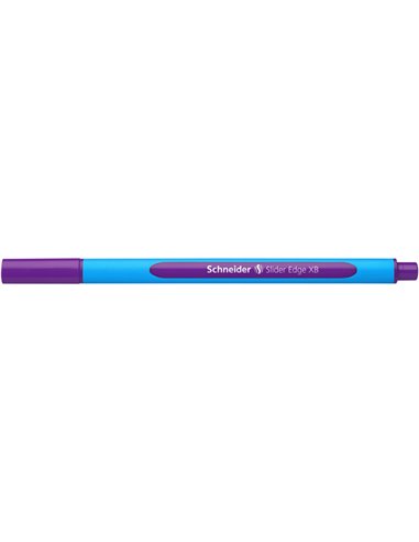 Penna a sfera SLIDER EDGE XB viola SCHNEIDER P152208 SCHNEIDER CON CAPPUCCIO