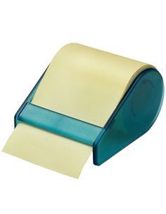 MEMOIDEA TAPE DISPENSER+1RICARICA GIALLO PASTELLO 3204 ITERNET BLOCCHI ADESIVI-DISPENSER