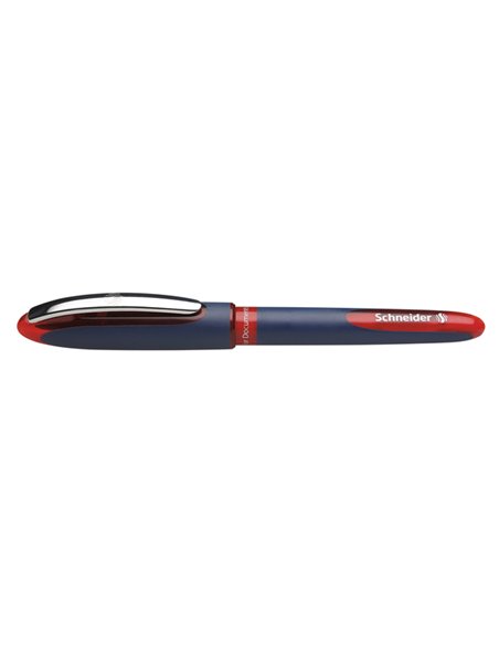 Roller ONE BUSINESS punta ultra smooth 0,6mm rosso SCHNEIDER P183002 SCHNEIDER CON CAPPUCCIO
