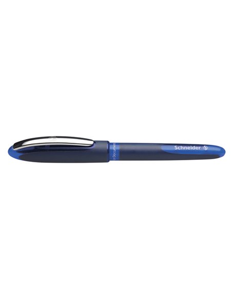 Roller ONE BUSINESS punta ultra smooth 0,6mm blu SCHNEIDER P183003 SCHNEIDER CON CAPPUCCIO