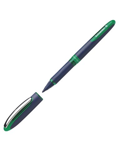 Roller ONE BUSINESS punta ultra smooth 0,6mm verde SCHNEIDER P183004 SCHNEIDER CON CAPPUCCIO