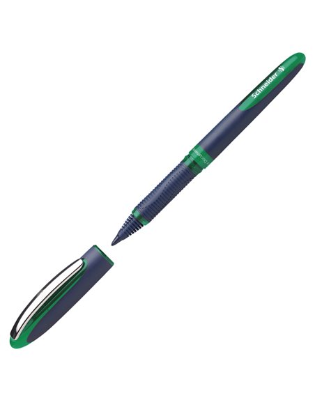 Roller ONE BUSINESS punta ultra smooth 0,6mm verde SCHNEIDER P183004 SCHNEIDER CON CAPPUCCIO