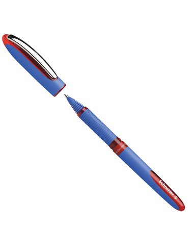 Roller ONE HYBRID C punta 0,3mm rosso SCHNEIDER P183102 SCHNEIDER CON CAPPUCCIO