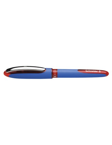 Roller ONE HYBRID C punta 0,3mm rosso SCHNEIDER P183102 SCHNEIDER CON CAPPUCCIO
