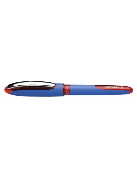 Roller ONE HYBRID C punta 0,3mm rosso SCHNEIDER P183102 SCHNEIDER CON CAPPUCCIO