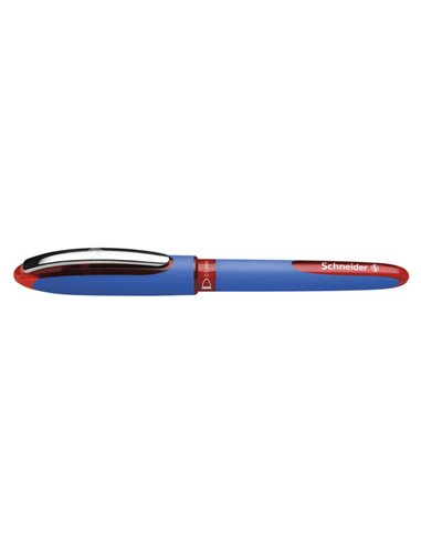 Roller ONE HYBRID C punta 0,5mm rosso SCHNEIDER P183202 SCHNEIDER CON CAPPUCCIO