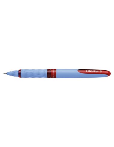 Roller ONE HYBRID N punta 0,3mm rosso SCHNEIDER P183402 SCHNEIDER CON CAPPUCCIO