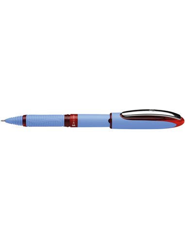 Roller ONE HYBRID N punta 0,3mm rosso SCHNEIDER P183402 SCHNEIDER CON CAPPUCCIO