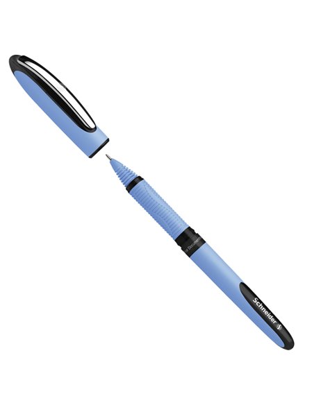 Roller ONE HYBRID N punta 0,5mm nero SCHNEIDER P183501 SCHNEIDER CON CAPPUCCIO