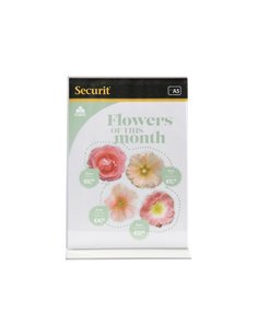 DISPLAY PORTAMENU' a T 15x21cm (A5) Securit PFT-ACV-A5 SECURIT PORTADEPLIANT DA TAVOLO