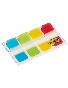 Dispenser 40 SEGNAPAGINA Post-it® INDEX STRONG Mini 676 CLASSICI 15,8X38mm 7100070595