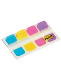 Dispenser 40 SEGNAPAGINA Post-it® INDEX STRONG Mini 676 VIVACI 15,8X38mm 7100074094
