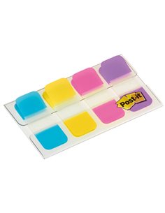 Dispenser 40 SEGNAPAGINA Post-it® INDEX STRONG Mini 676 VIVACI 15,8X38mm 7100074094