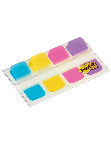 Dispenser 40 SEGNAPAGINA Post-it® INDEX STRONG Mini 676 VIVACI 15,8X38mm 7100074094