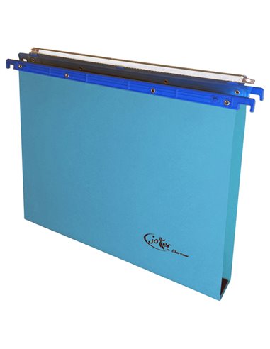 CARTELLA SOSPESA CASSETTO 39/U-3cm BLU JOKER BERTESI 400/395 LINK 3-A3 BERTESI CARTELLE SOSPESE IN CARTONCINO