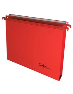 CARTELLA SOSPESA CASSETTO 39/U-3cm ROSSO JOKER BERTESI 400/395 LINK 3-A4 BERTESI CARTELLE SOSPESE IN CARTONCINO