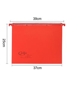CARTELLA SOSPESA CASSETTO 39/U-3cm ROSSO JOKER BERTESI 400/395 LINK 3-A4 BERTESI CARTELLE SOSPESE IN CARTONCINO 2