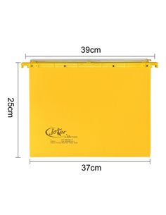 CARTELLA SOSPESA CASSETTO 39/U-3cm GIALLO JOKER BERTESI 400/395 LINK 3-A5 BERTESI CARTELLE SOSPESE IN CARTONCINO 2