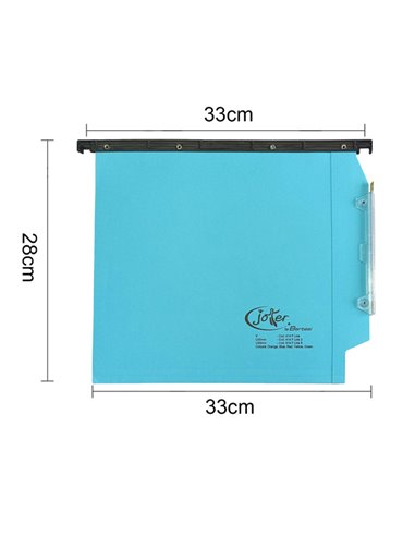 CARTELLA SOSPESA ARMADIO 33/U-3cm BLU JOKER BERTESI 414F LINK 3-A3 BERTESI CARTELLE SOSPESE IN CARTONCINO