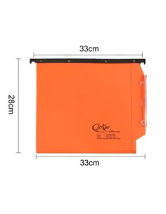 CARTELLA SOSPESA ARMADIO 33/U-3cm ARANCIO JOKER BERTESI 414F LINK 3-A2 BERTESI CARTELLE SOSPESE IN CARTONCINO 2