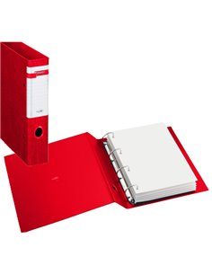 Raccoglitore STELVIO F 25 A4 4D rosso 22x30cm SEI ROTA 37254412