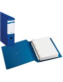 Raccoglitore STELVIO F 40 A4 4D blu 22x30cm SEI ROTA 37404407