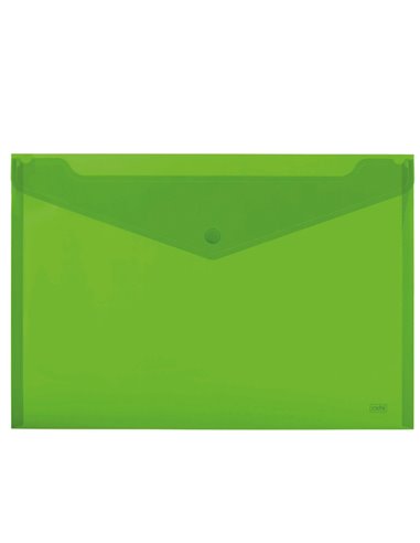 SET 5 BUSTE CON BOTTONE A5-24x18,5cm COLORI Fluo Ass. LEBEZ ART.80439 80439