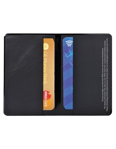 HIDENTITY® Doppio 95x60mm per bancomat /carta di credito NERO Exacompta 5402E EXACOMPTA BUSTE PER USI DIVERSI E DEDICATI