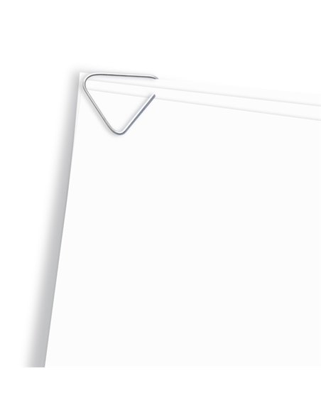 SCATOLA 50 FERMANGOLI ZENITH 815 Acciaio inox 100 0608158000