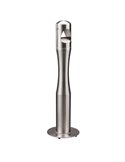 Portacenere a colonna H100cm in acciaio inox 108007