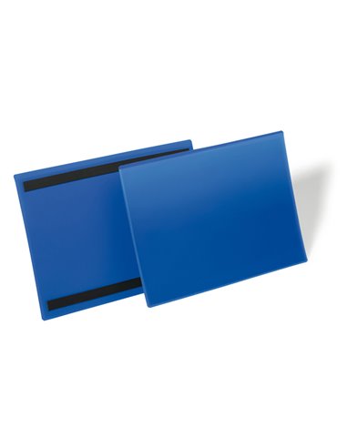 50 buste identificazione magnetiche 150x67mm art.1742 Blu DURABLE 1742-07 DURABLE BUSTE PER IDENTIFICAZIONE E LEGGII