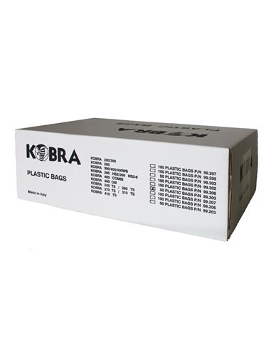 Box 50 sacchi raccolta 99.203 kobra 99.203 KOBRA ACCESSORI PER DISTRUGGIDOCUMENTI