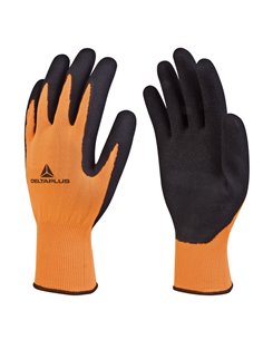 GUANTI con PALMO SCHIUMA di LATTICE VV733 Tg.08 Apollon VV733OR08 DELTAPLUS GUANTI DI PROTEZIONE