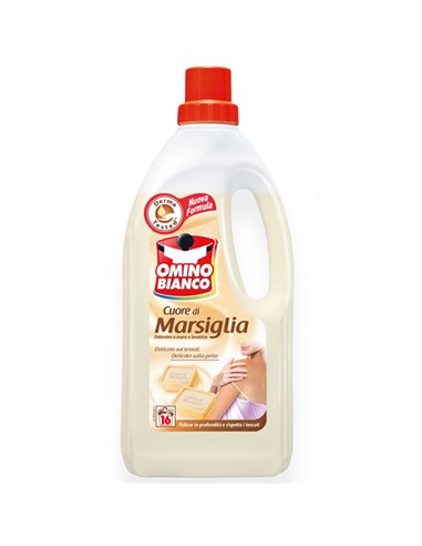 DETERSIVO LIQUIDO OMINO BIANCO MARSIGLIA 1LT A MANO E LAVATRICE M92476 OMINO BIANCO DETERGENTI-DETERSIVI PER PULIZIA