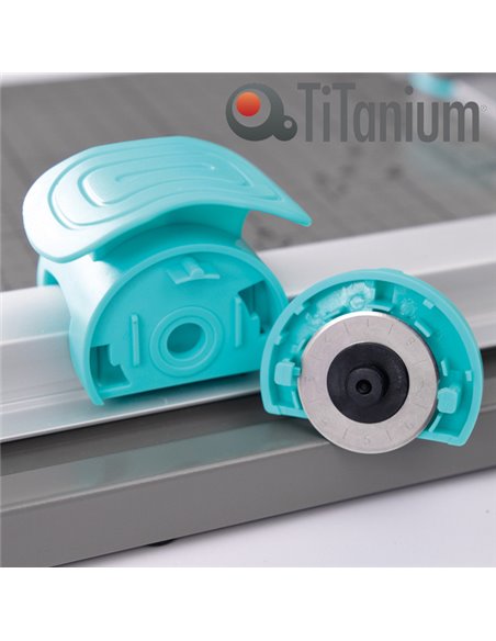 TAGLIERINA A LAMA ROTANTE 3in1 A4 330mm 13939 TiTanium 13939 TITANIUM TAGLIERINE A RULLO