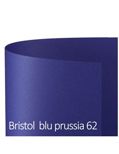 Conf.25 cartoncino Bristol Color 200gr 50x70cm blu Prussia 62 Favini A35K012
