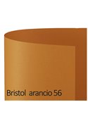 Conf.25 cartoncino Bristol Color 200gr 50x70cm arancio 56 Favini A35E012