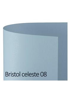 Conf.25 cartoncino Bristol Color 200gr 50x70cm celeste 08 Favini A35T012 FAVINI CARTONCINO COLORATO
