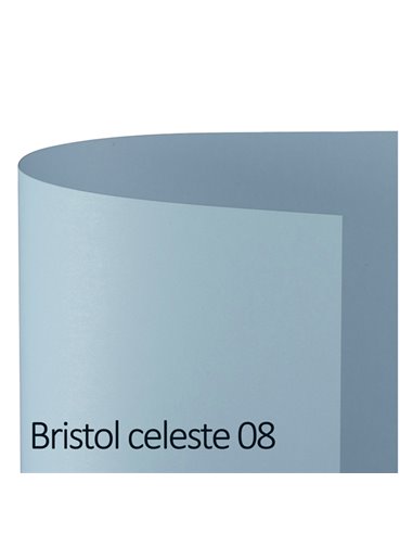 Conf.25 cartoncino Bristol Color 200gr 50x70cm celeste 08 Favini A35T012 FAVINI CARTONCINO COLORATO