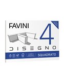ALBUM FAVINI 4 24X33CM 220GR 20FG LISCIO SQUADRATO A167504