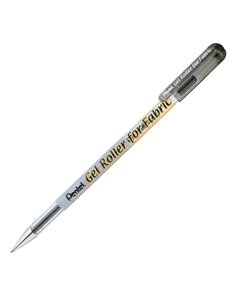 Roller gel per tessuto 1,0mm inchiostro permanente nero PENTEL BN15-AO PENTEL SPECIALI (CD-VETRO-TESSUTI-ECC.)