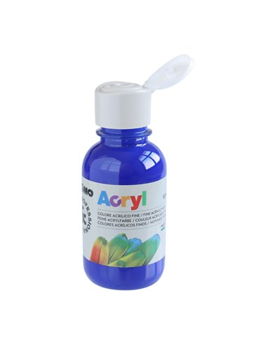 Colore acrilico fine Acryl 125ml blu oltremare PRIMO 402TA125500 PRIMO TEMPERE
